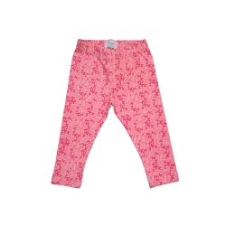 Плътен розов клин с пеперуди