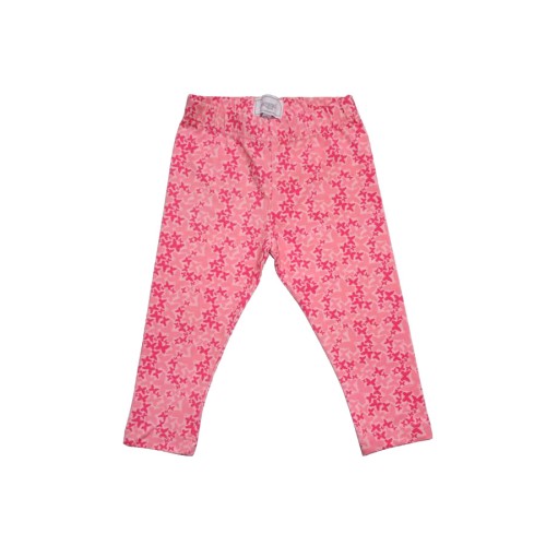 Плътен розов клин с пеперуди