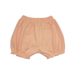 Шорти с къдри бежови