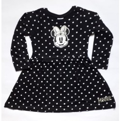 Рокля за момиче с дълъг ръкав Мини Disney