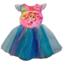 Детска рокля с тюл Пес Патрул