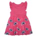 Рокля за момиче с къдрички Стич розова