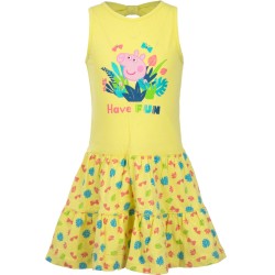 Рокля Пепа Have Fun в жълто