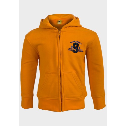 Момичешки суичер Kiki&Koko оранжев