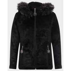 Яке за момиче пролет-есен с пух на качулката Angele Girls